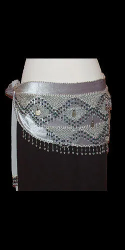 3-Row Pyramid Hip Sash (multiple colors available)