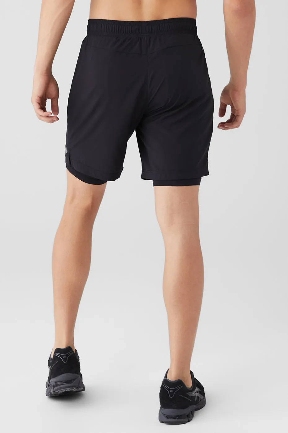 7 Unity 2-In-1 Short - Black/Black