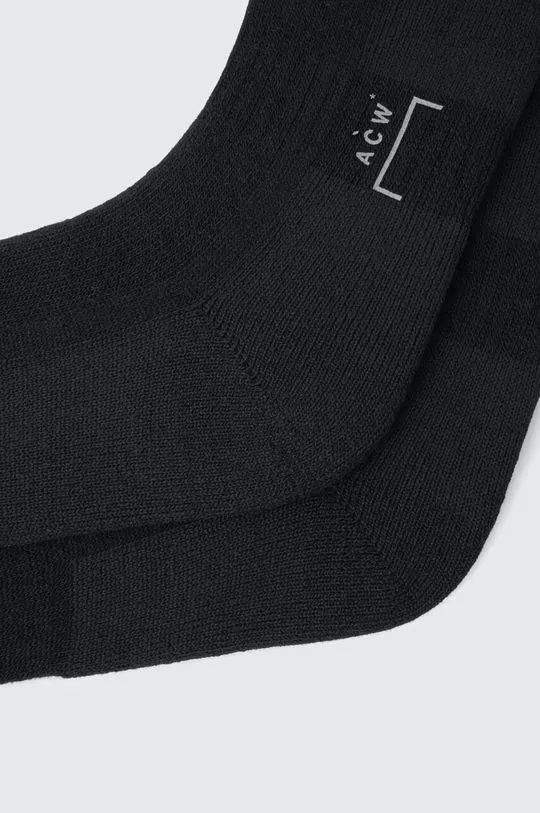 A-COLD-WALL* socks LONG ARMY SOCK men's black color ACWMSK036