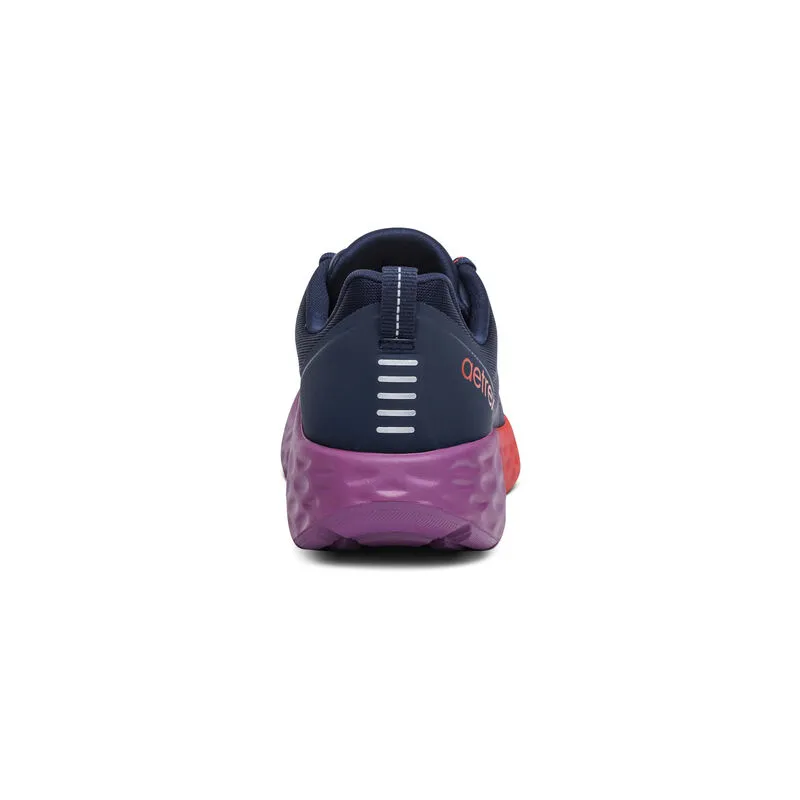 Aetrex Danika Lace Up Sneaker: Navy Coral 