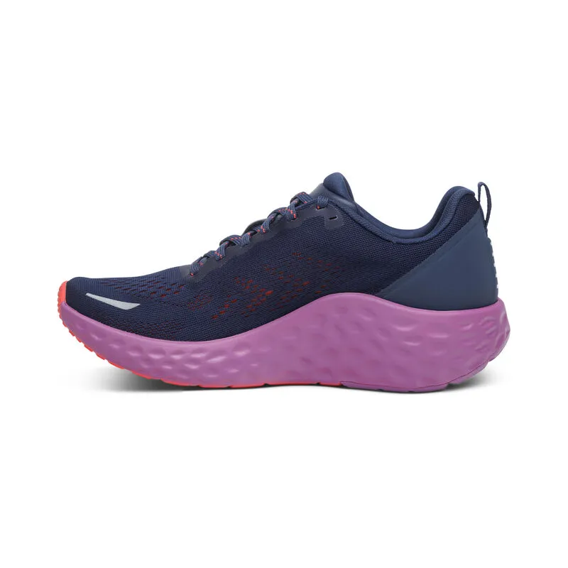 Aetrex Danika Lace Up Sneaker: Navy Coral 