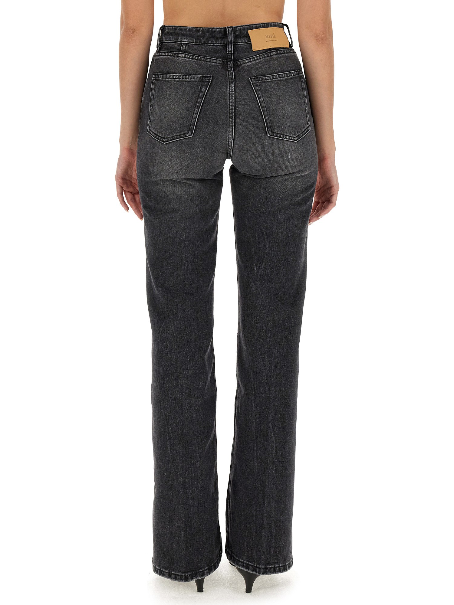 AMI PARIS    STRAIGHT LEG JEANS