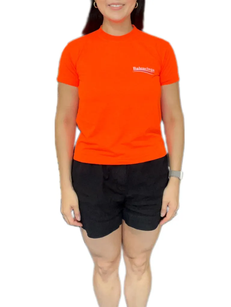 Balenciaga Wardrobe Neon Orange T-shirt - size M