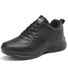 Black stripe accents casual shoe sneaker