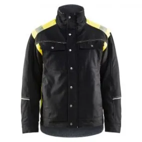 Blåkläder 4915-1370 Winter Jacket - Black/High Vis Yellow