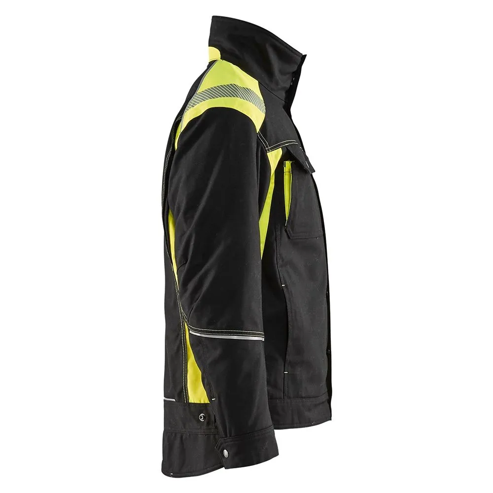 Blåkläder 4915-1370 Winter Jacket - Black/High Vis Yellow