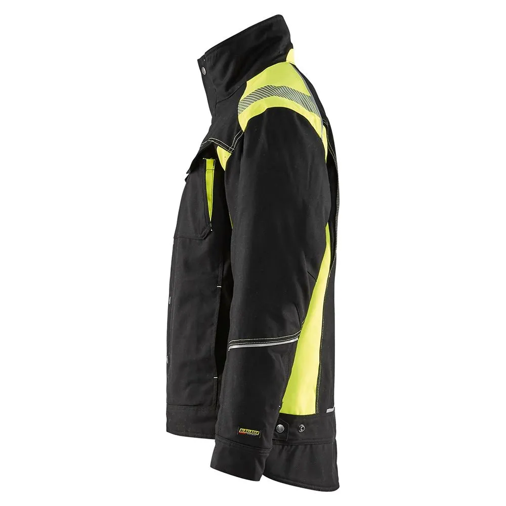 Blåkläder 4915-1370 Winter Jacket - Black/High Vis Yellow