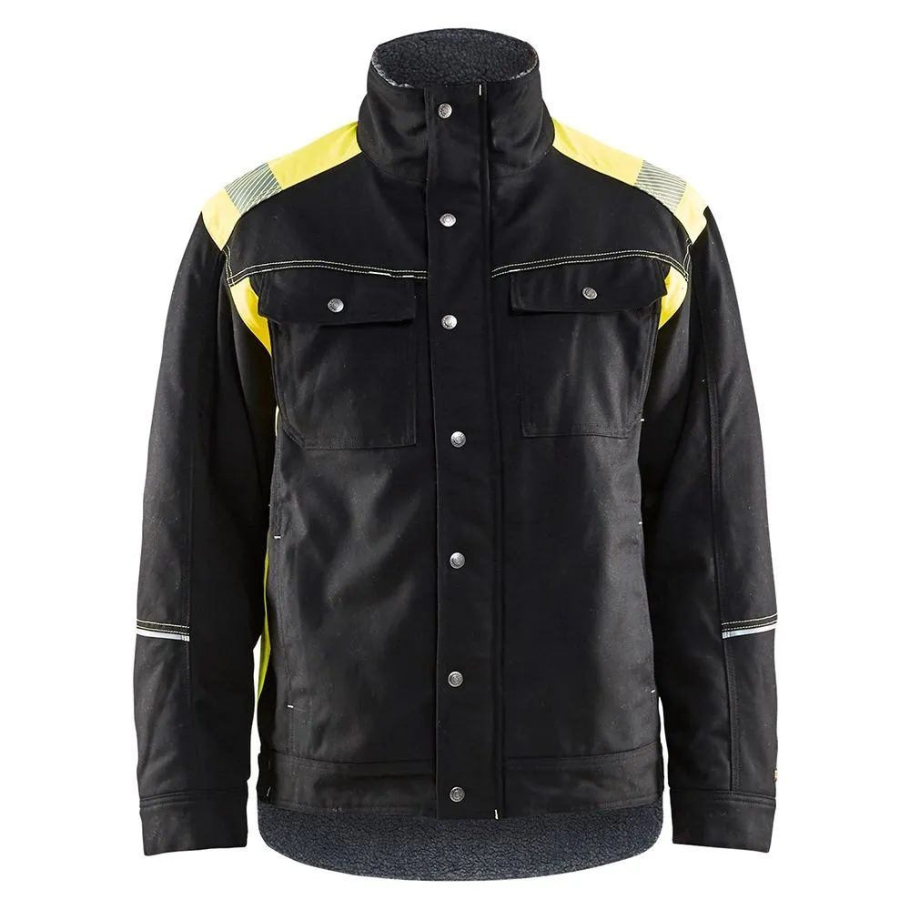 Blåkläder 4915-1370 Winter Jacket - Black/High Vis Yellow