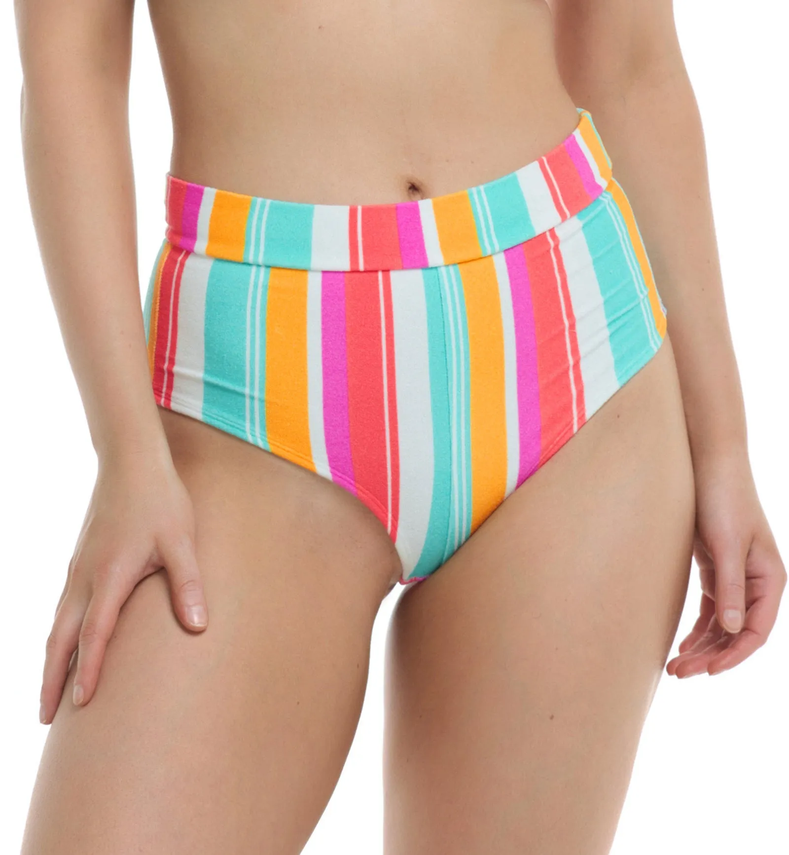 Body Glove Firenze Twiggy High Waist Boyleg Swim Bottom (39590156) - Multi