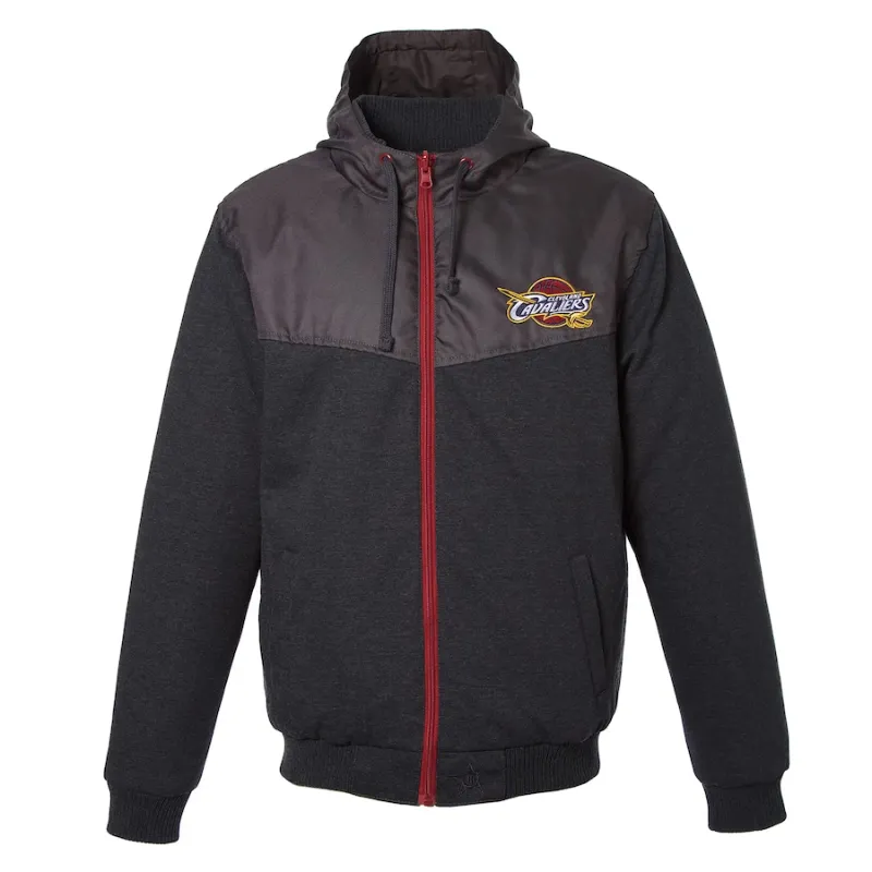 Brandon Cleveland Cavaliers Black Hooded Jacket - William Jacket