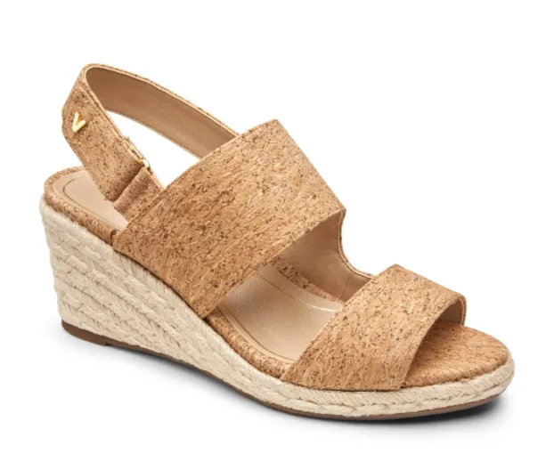 BROOKE WEDGE CORK SANDAL