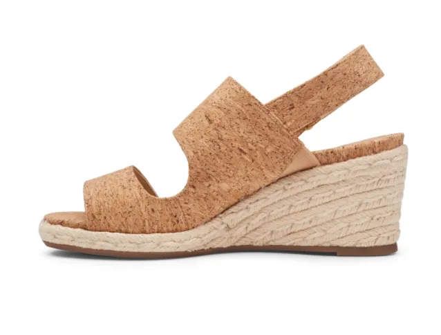 BROOKE WEDGE CORK SANDAL