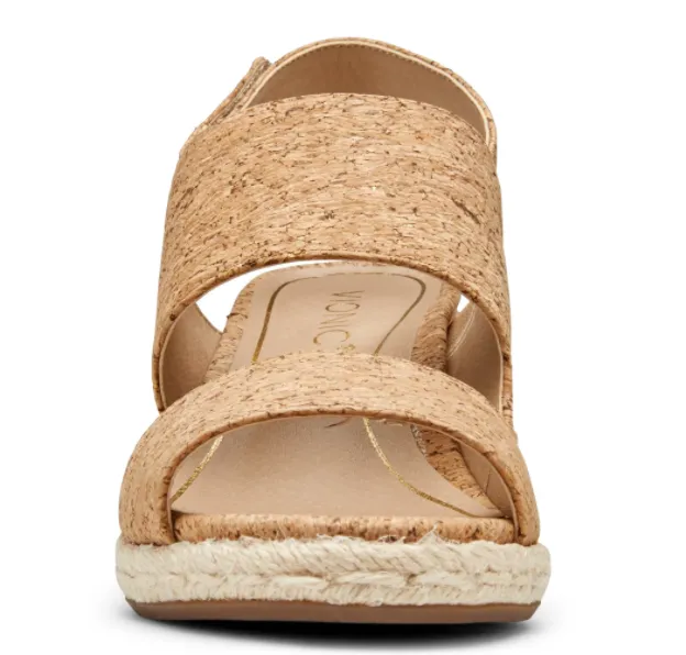 BROOKE WEDGE CORK SANDAL