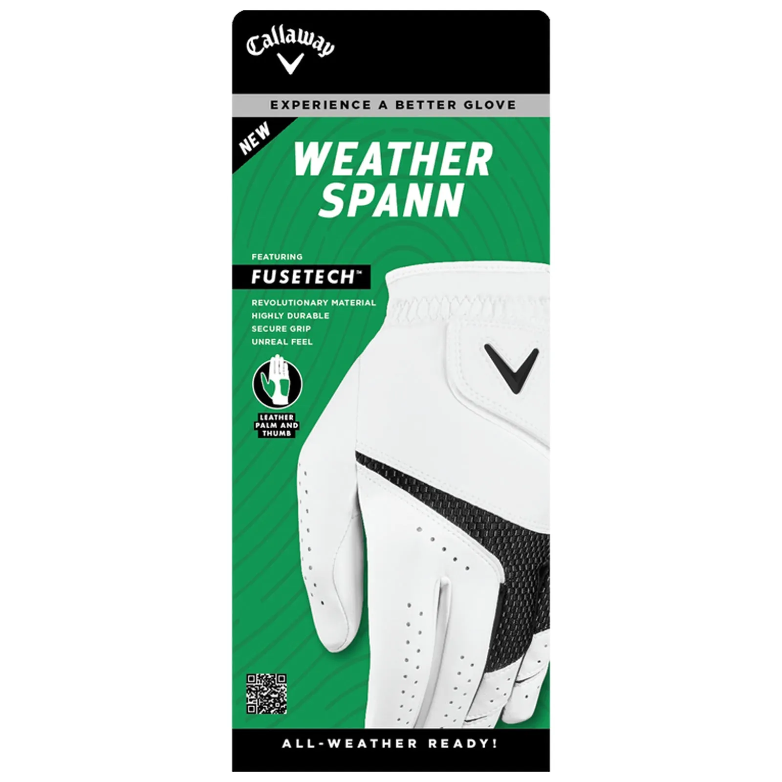 Callaway Ladies Weather Spann LEFT Hand Glove