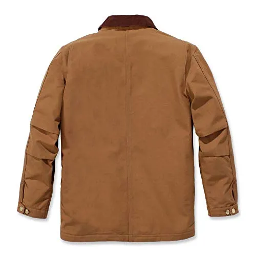 Carhartt Men's Loose Fit Firm Duck BlanketLined Chore Coat