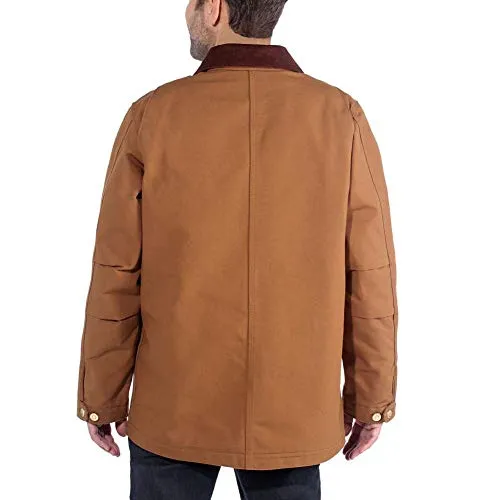 Carhartt Men's Loose Fit Firm Duck BlanketLined Chore Coat