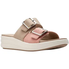 Clarks Drift Buckle Sandal Peach Combi (Women's)