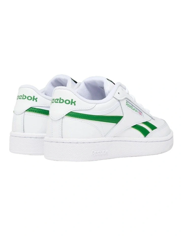 Club C Revenge Sneaker in White/Green