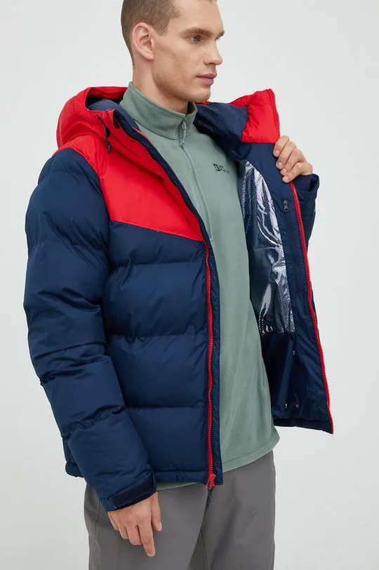 Columbia jacket Iceline navy blue color