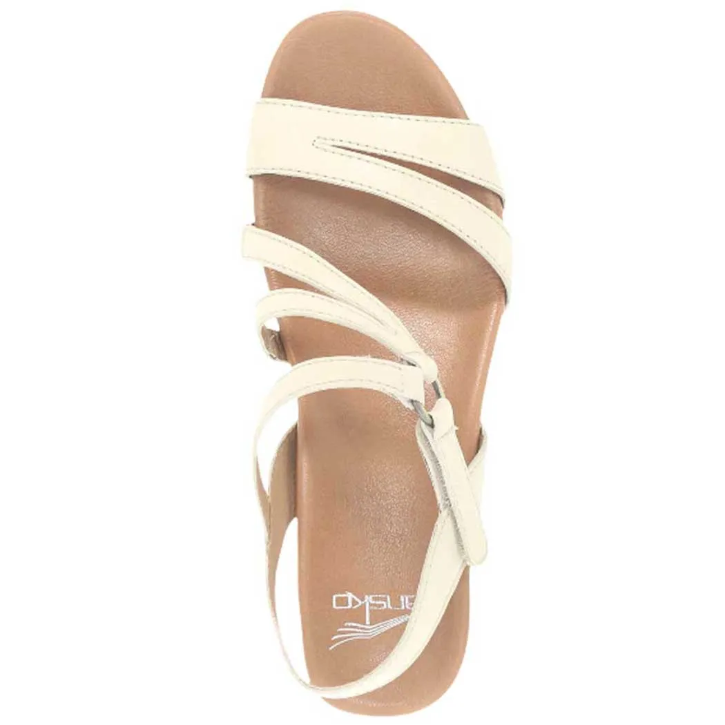 Dansko Addyson Wedge Sandal Ivory (Women's)