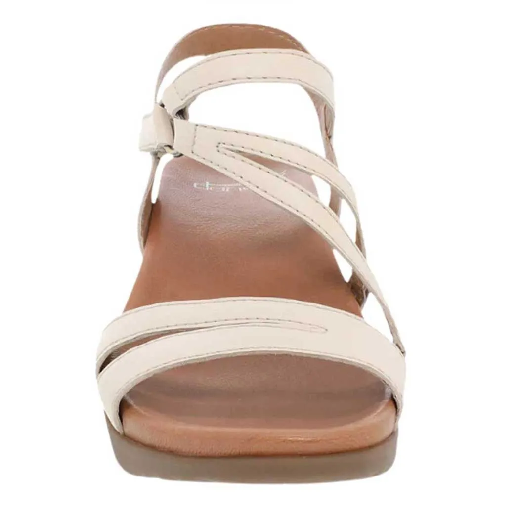 Dansko Addyson Wedge Sandal Ivory (Women's)