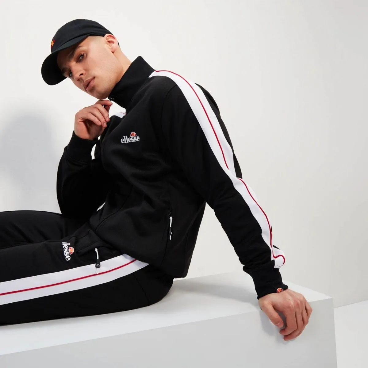 Ellesse Giandoso Track Jacket Black