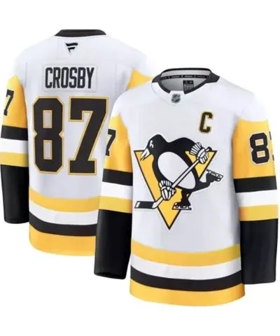 Fanatics Men's NHL Fanatics Sidney Crosby Pittsburgh Penguins Away Premium Jersey