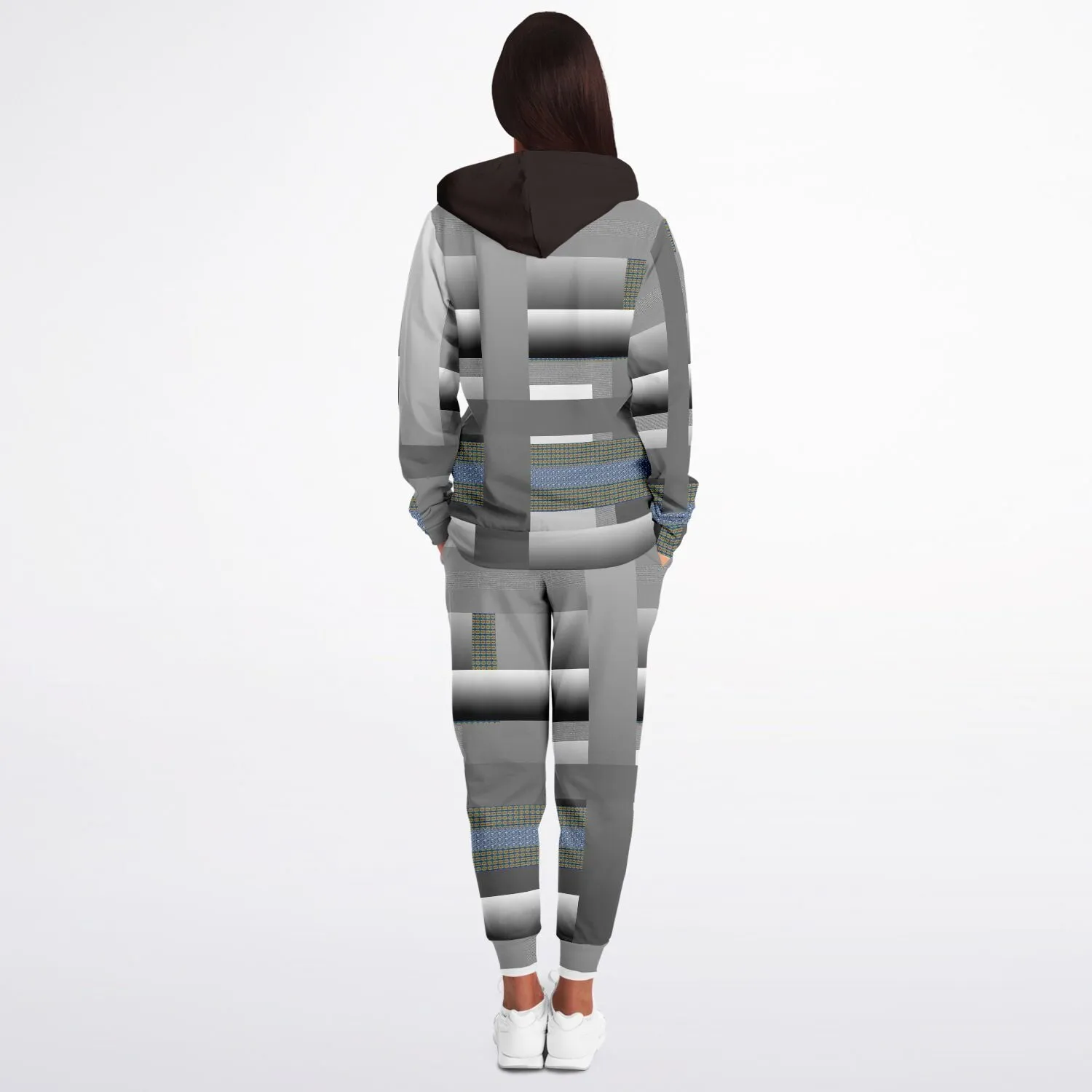 Fashion Ziphoodie & Jogger - grey