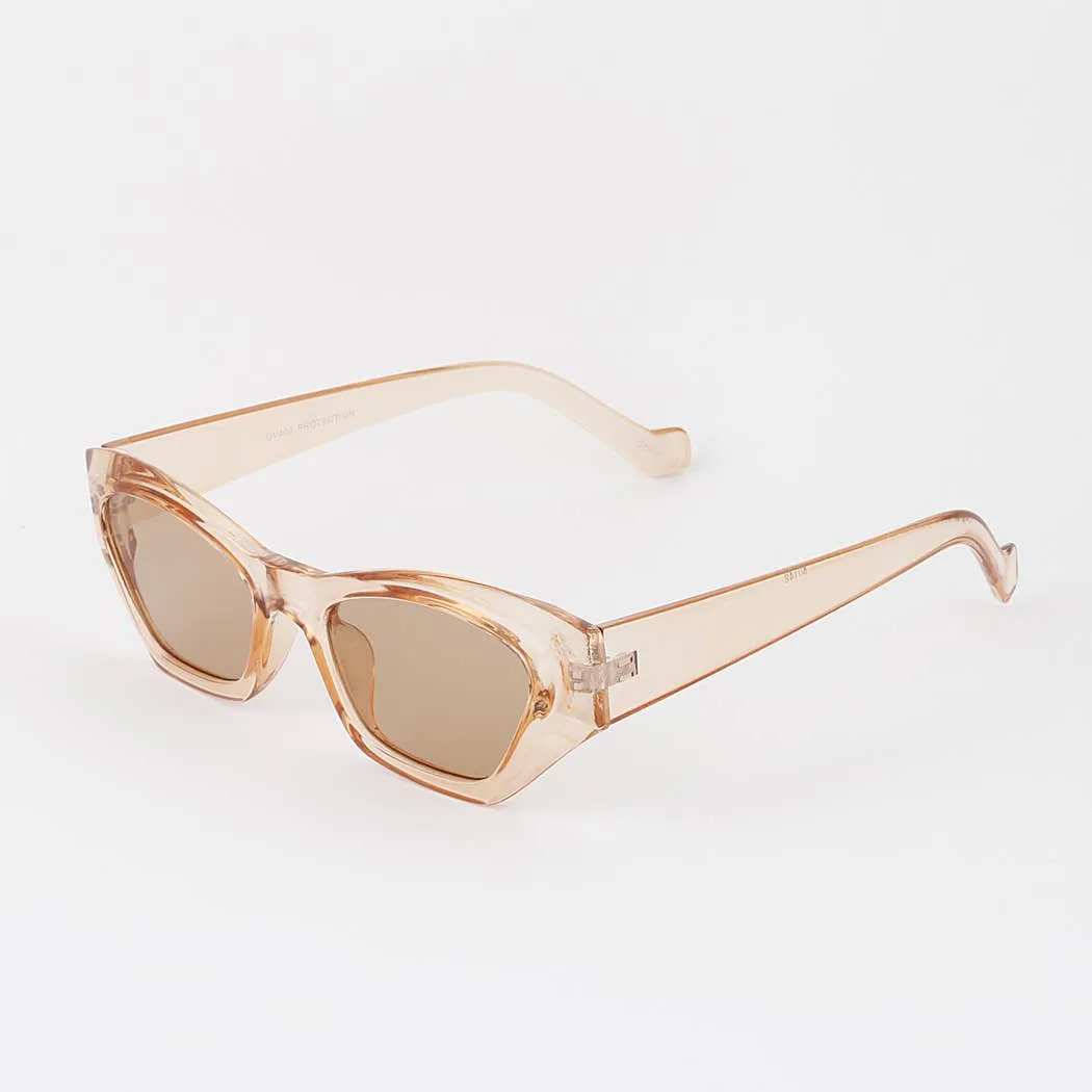 Geometric Cateye Sunglasses