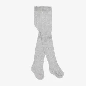 Grey Cotton Baby Tights