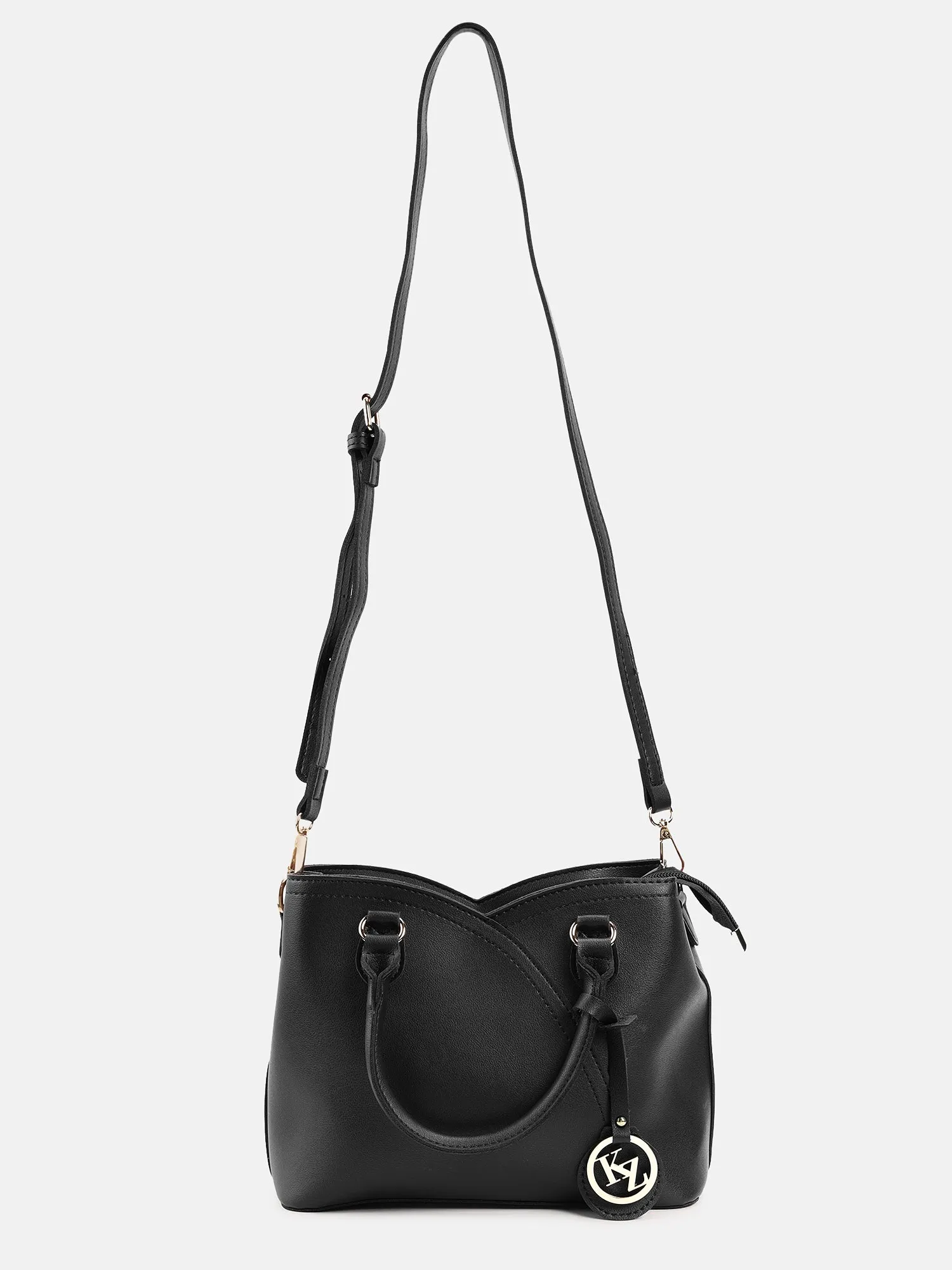 Handbag With Hand Held & Shoulder Strap Attached