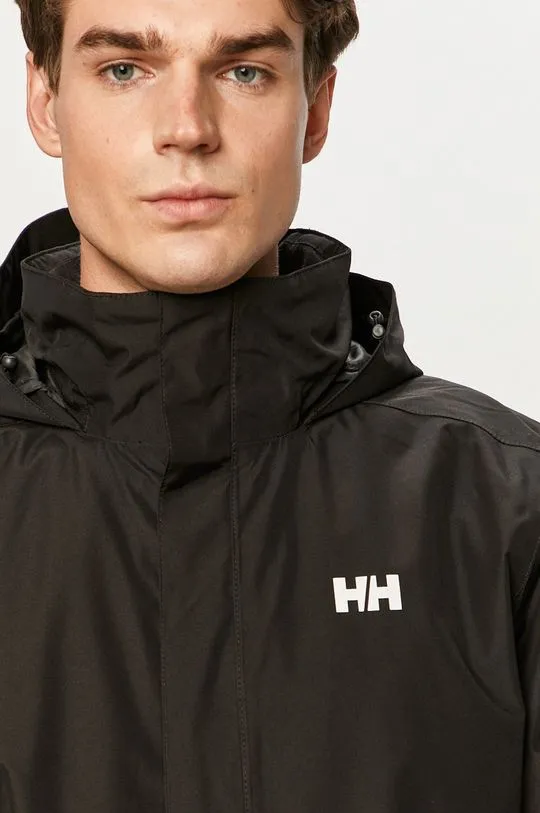 Helly Hansen jacket DUBLINER INSULATED JACKET men's black color 53117