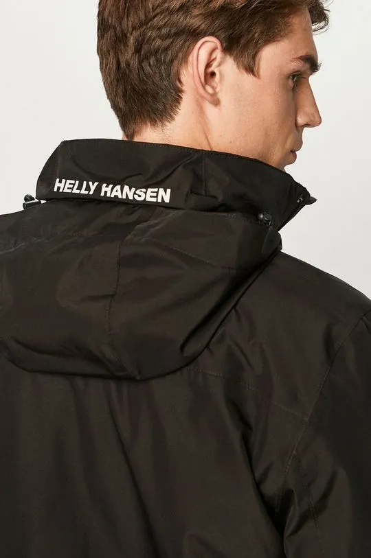 Helly Hansen jacket DUBLINER INSULATED JACKET men's black color 53117