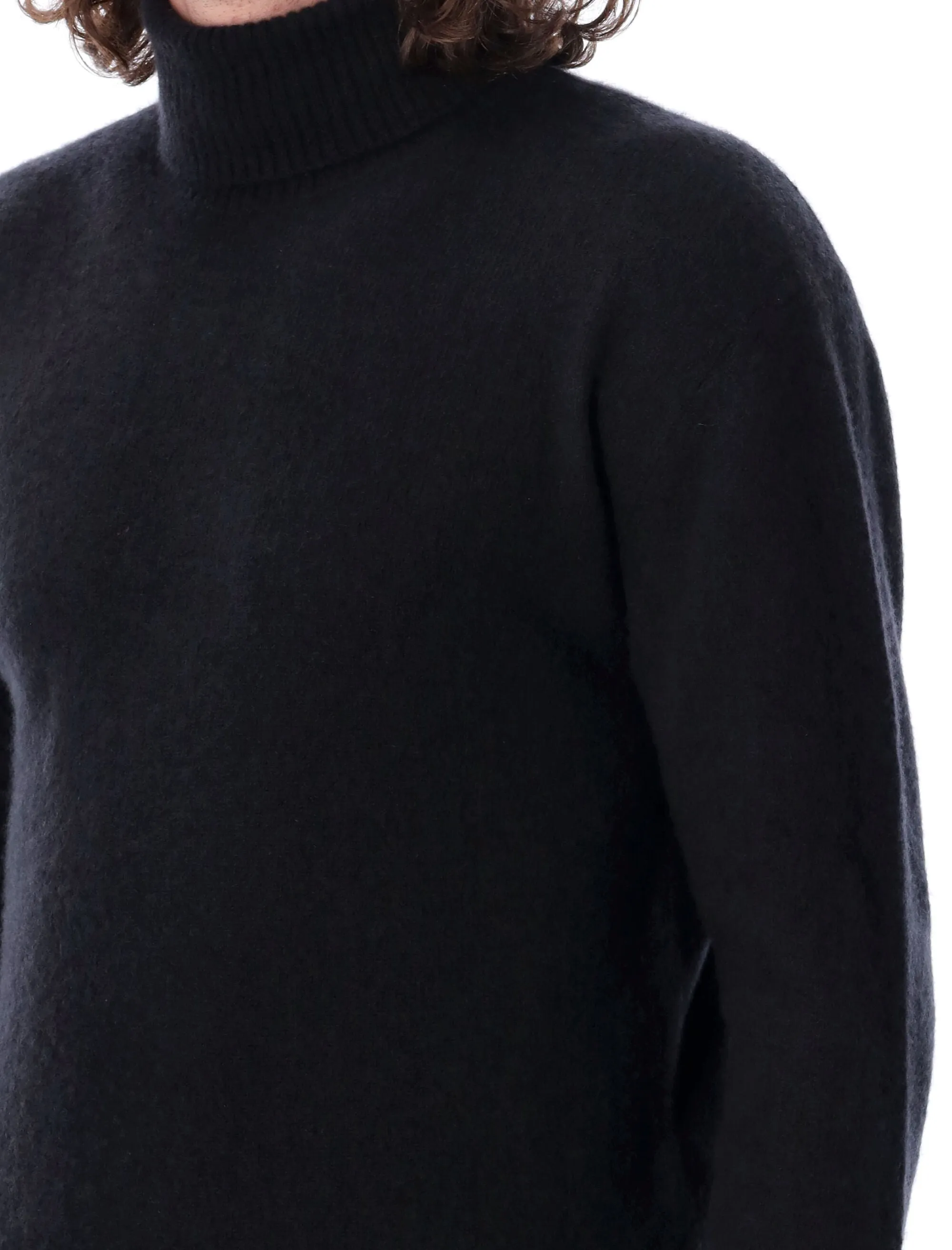 HIGH NECK CASHMERE SWEATER