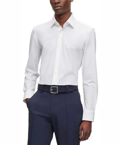 Hugo Boss Boss by Hugo Boss Men's Performance-Stretch Jersey Slim-Fit Shirt