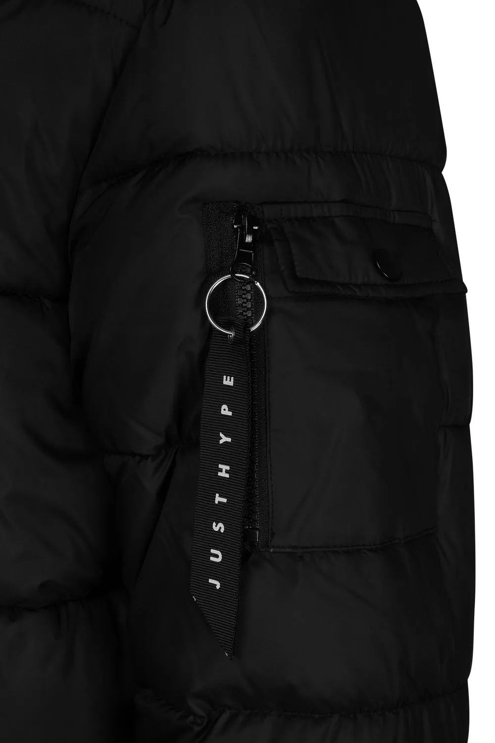 Hype Explorer Parka Jacket - Black