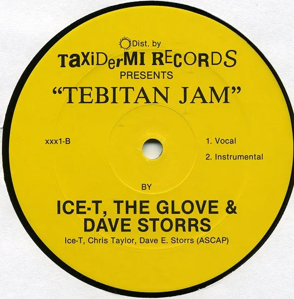 Ice-T, The Glove & Dave Storrs ~ Reckless / Tebitan Jam