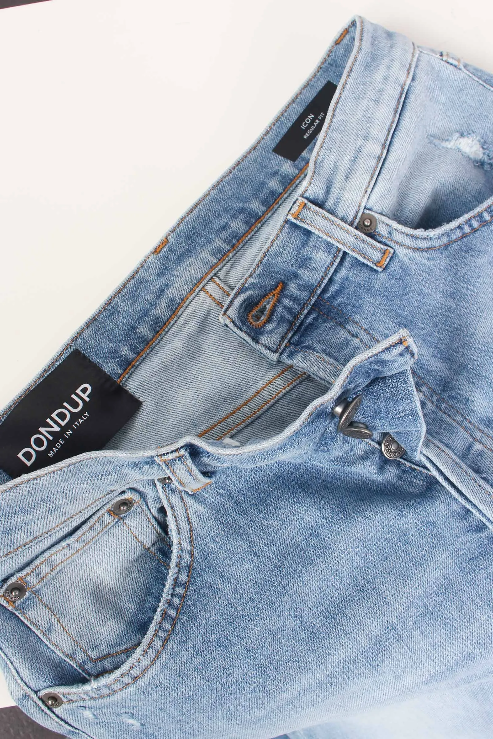 Icon Jeans Regular Denim Chiaro