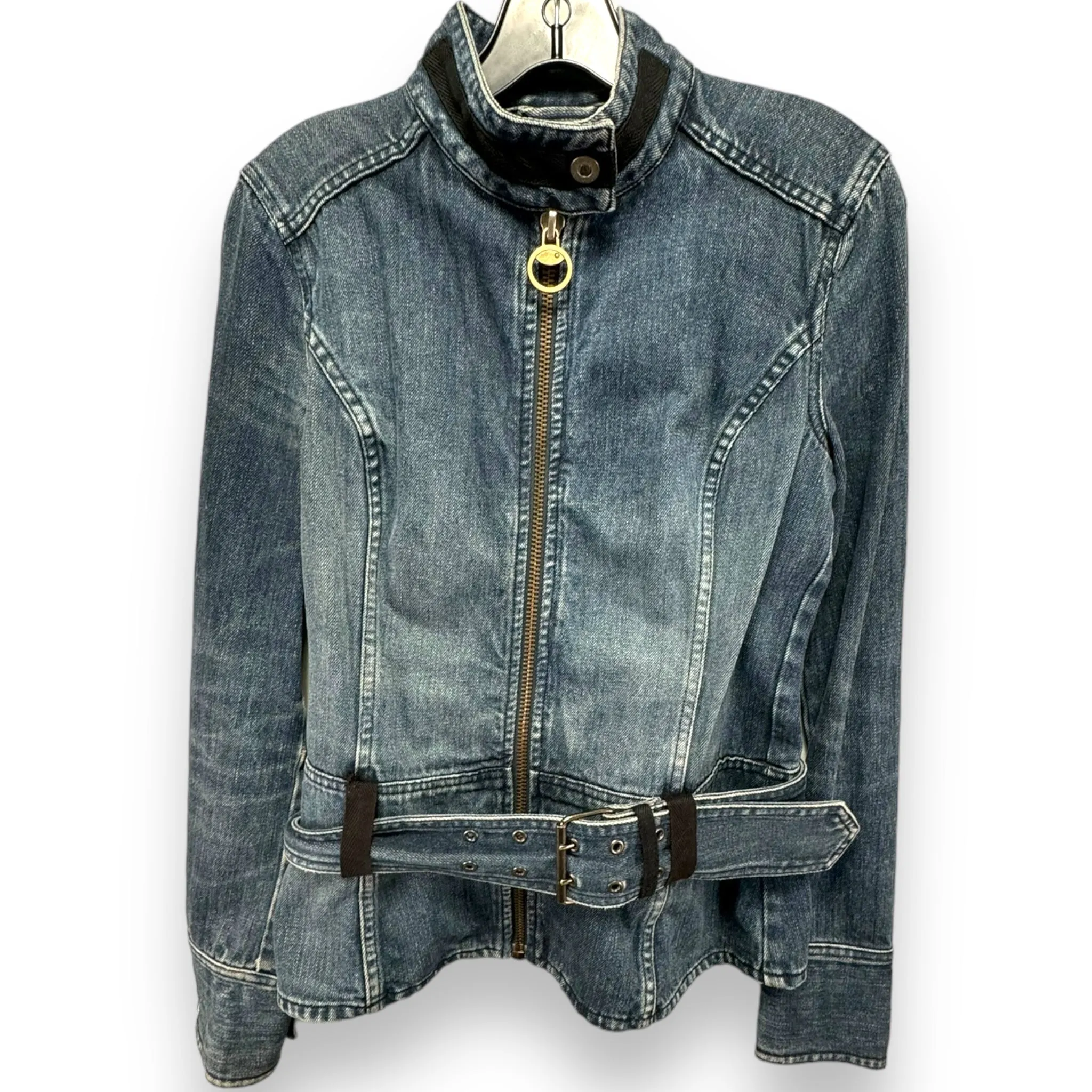 Jacket Denim By Armani Exchange In Blue Denim, Size: M