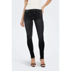 Jeans skinny fit donna Nero