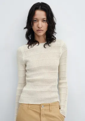 Jersey knitted jumper