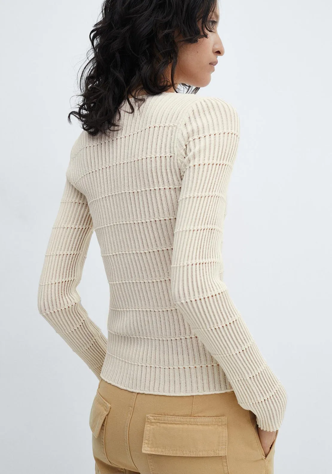 Jersey knitted jumper