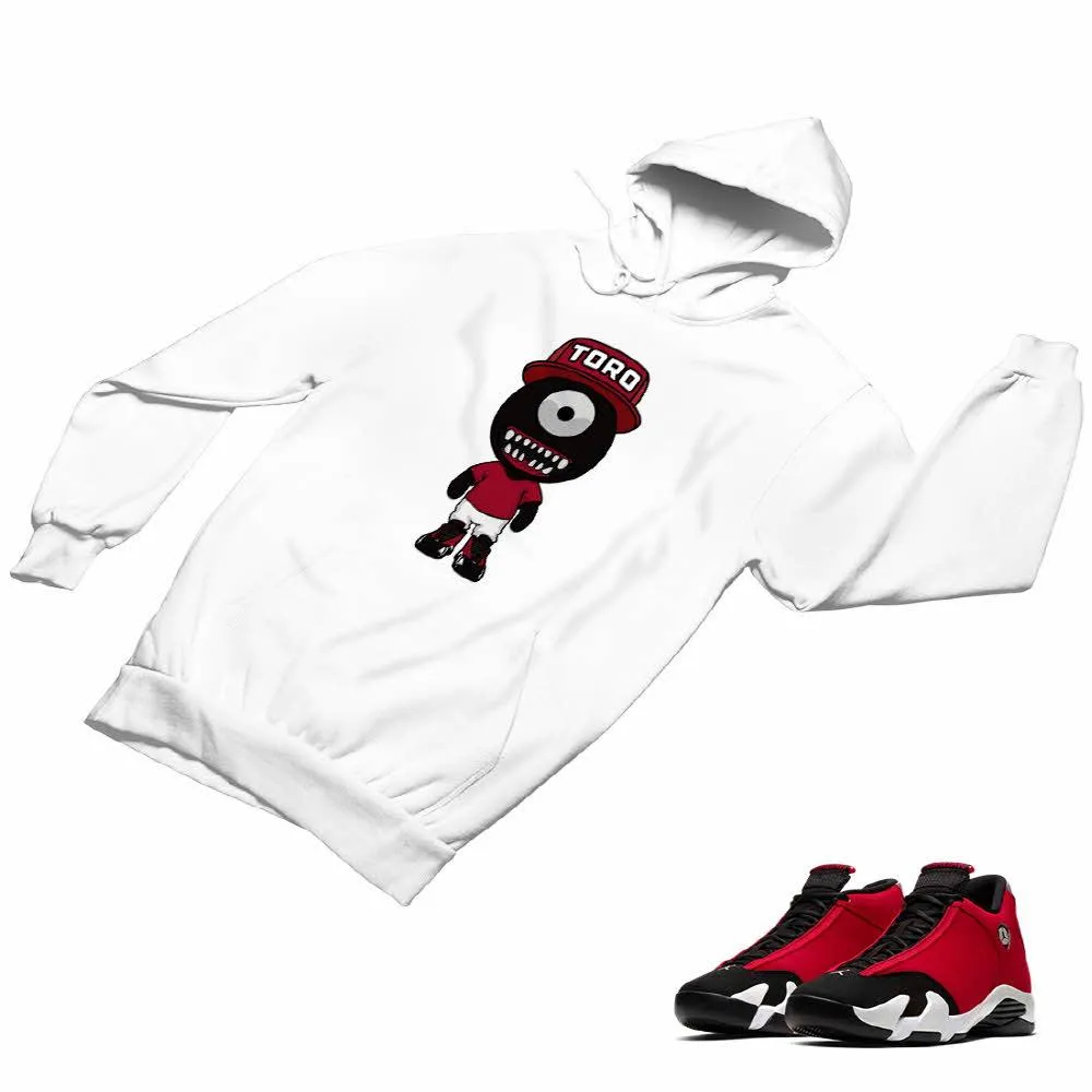 Jordan 14 Retro Gym Red Matching Custom Designed Hoodies JD 14-7-4