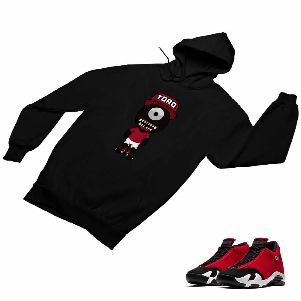 Jordan 14 Retro Gym Red Matching Custom Designed Hoodies JD 14-7-4