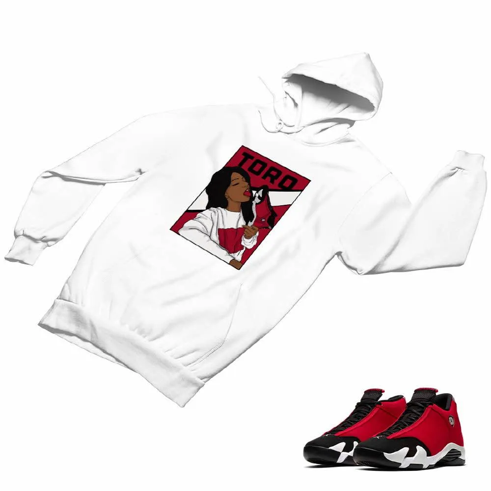 Jordan 14 Retro Gym Red Matching Custom Designed Hoodies JD 14-7-5