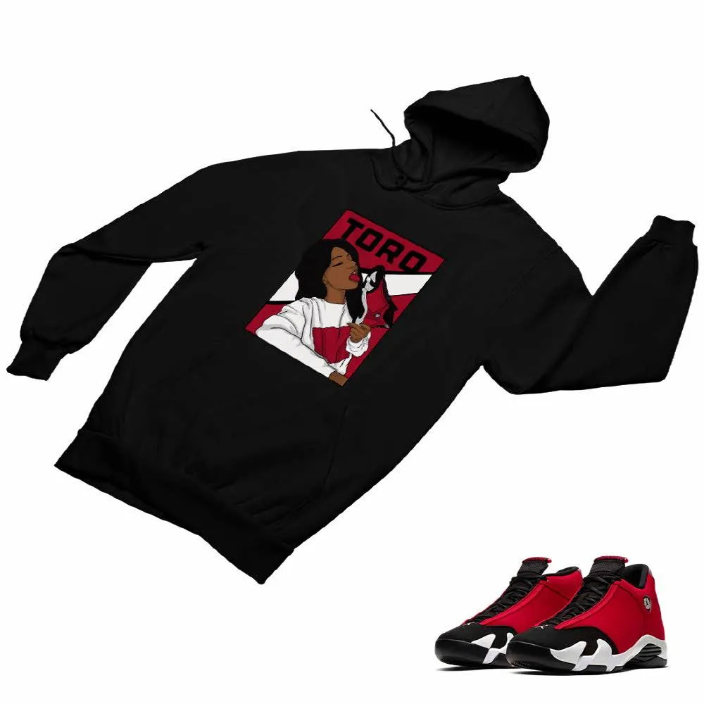 Jordan 14 Retro Gym Red Matching Custom Designed Hoodies JD 14-7-5