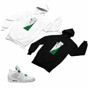 Jordan 4 Green Matching Custom Designed Hoodies JD 4-23-42