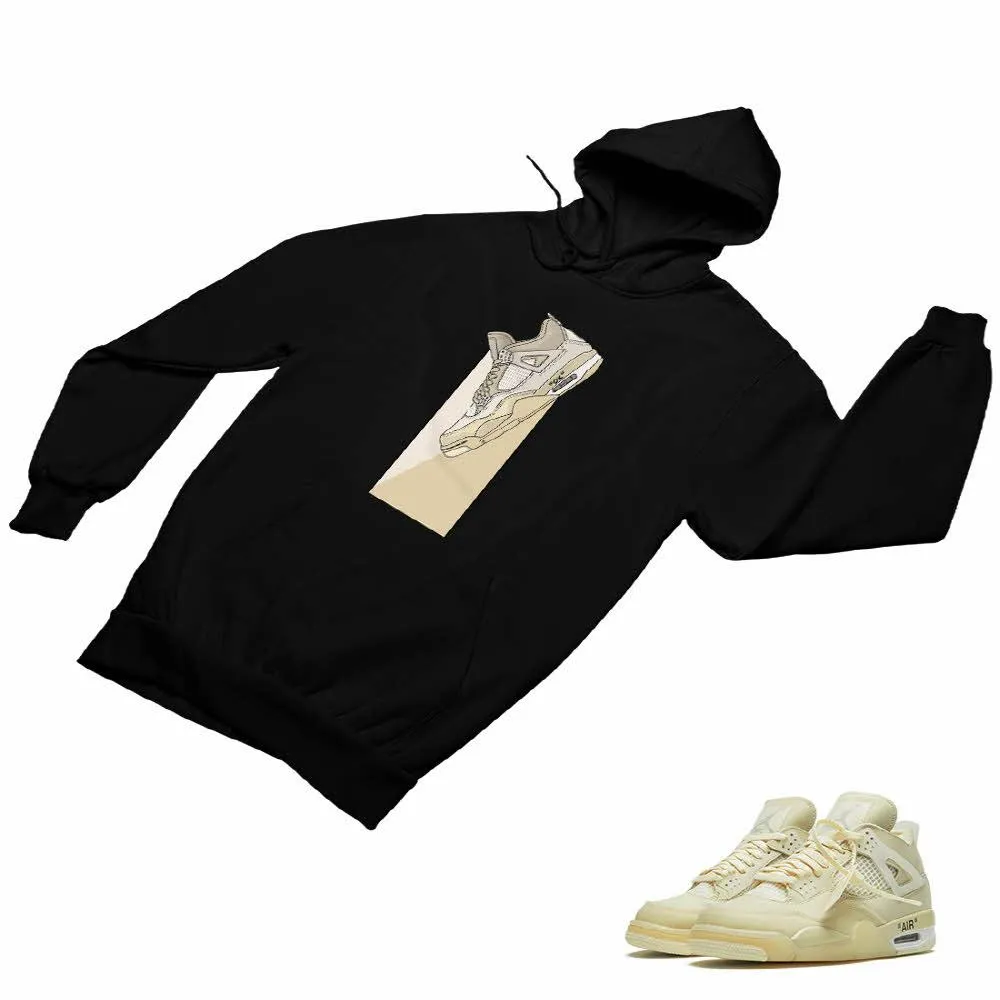 Jordan 4 Sail Matching Custom Designed Hoodies JD 4-24-29