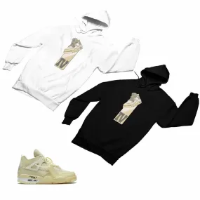 Jordan 4 Sail Matching Custom Designed Hoodies JD 4-24-30