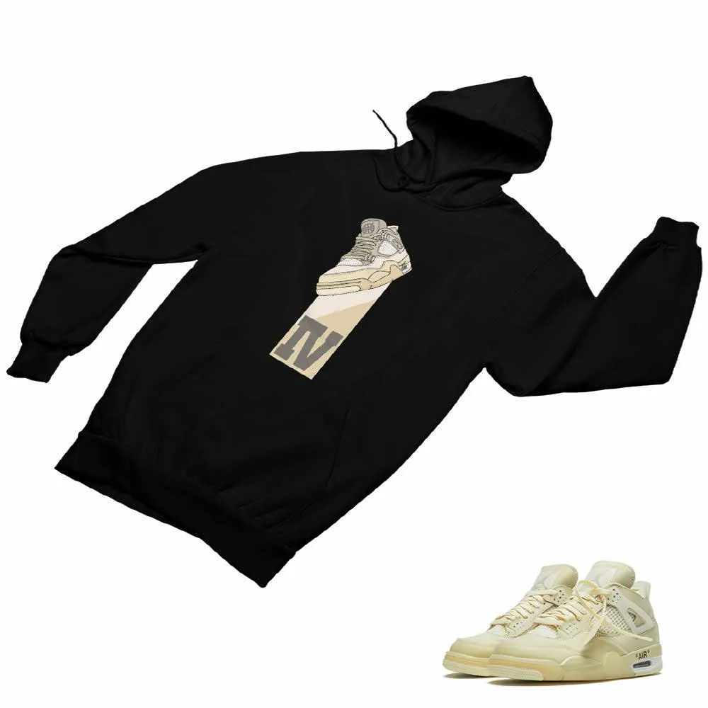 Jordan 4 Sail Matching Custom Designed Hoodies JD 4-24-30